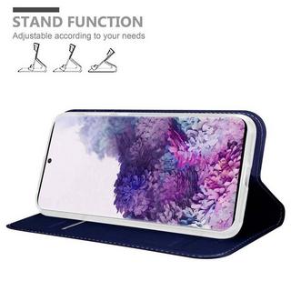 Cadorabo  Housse compatible avec Samsung Galaxy S20 - Coque de protection avec fermeture magnétique, fonction de support et compartiment pour carte 