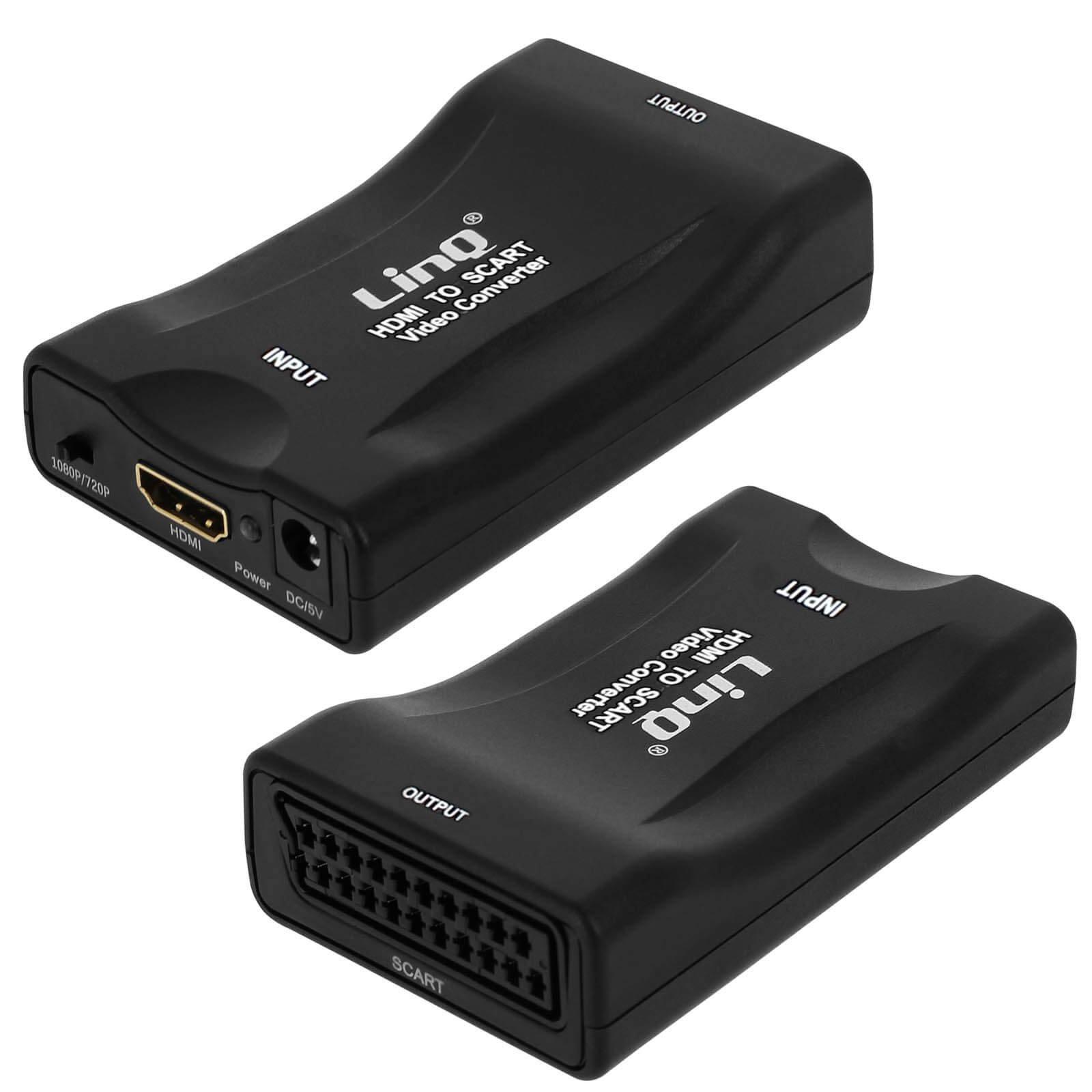 Image of HDMI /Scart Video Adapter/Konverter LinQ