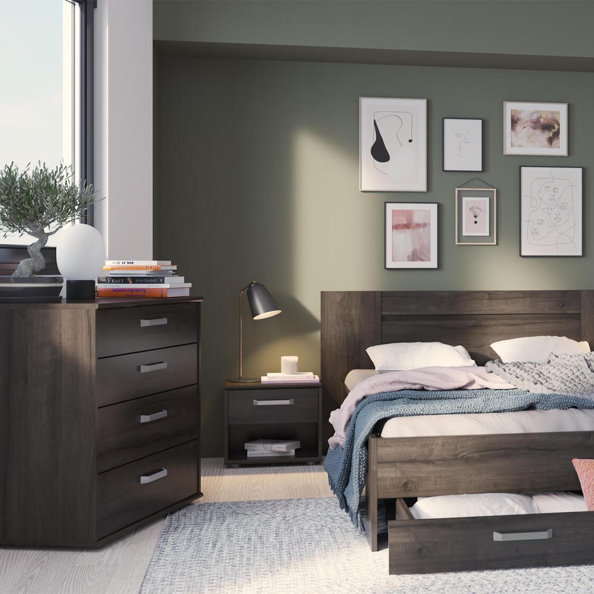 Calicosy Comodino 1 Cassetto e 1 Scomparto L43,9 cm - Richmond  