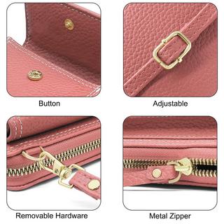 Only-bags.store Handy Umhängetasche mit Geldbörse PU Leder  