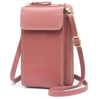 Only-bags.store Handy Umhängetasche mit Geldbörse PU Leder  