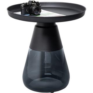 KARE Design Table d&#039;appoint Bottiglia smoke ronde 50  