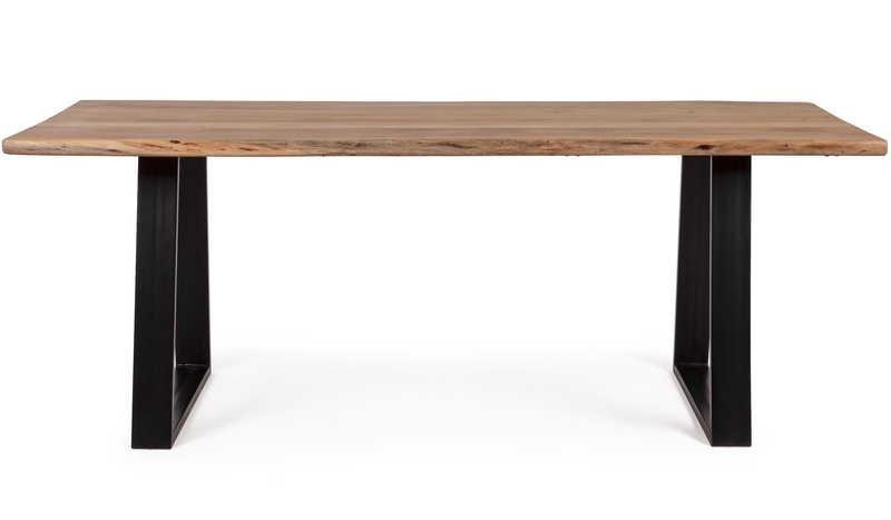 mutoni Table en bois massif Artur 200x95  