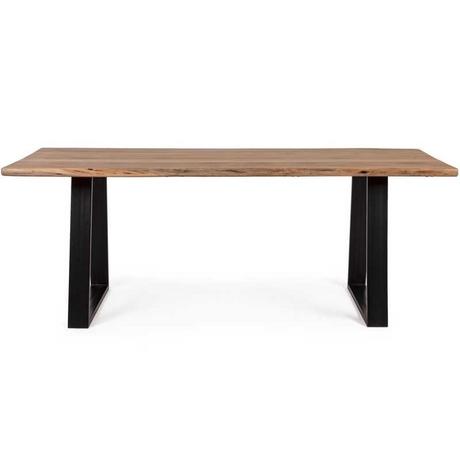 mutoni Table en bois massif Artur 200x95  