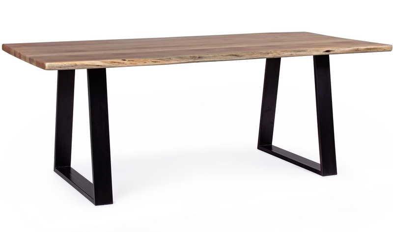 mutoni Table en bois massif Artur 200x95  