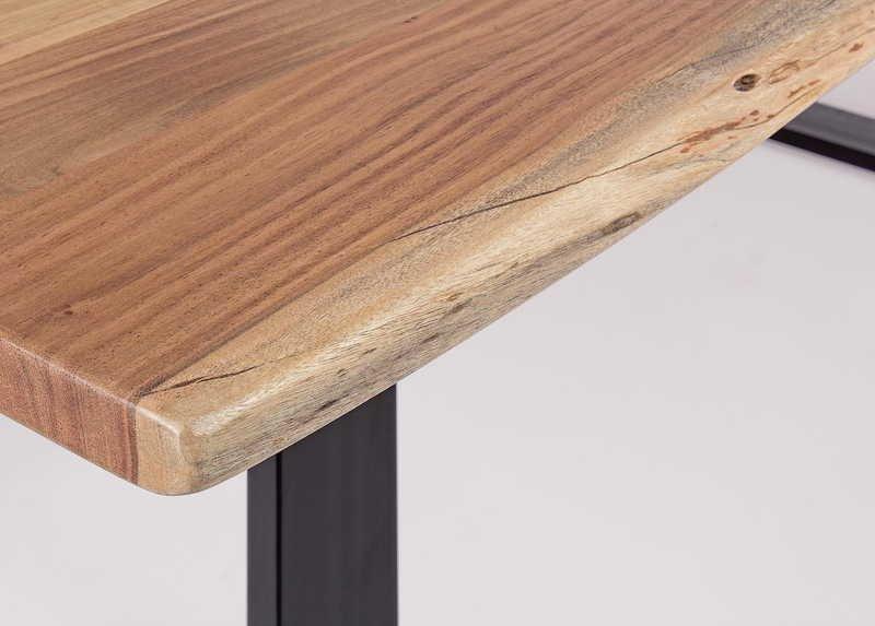 mutoni Table en bois massif Artur 200x95  