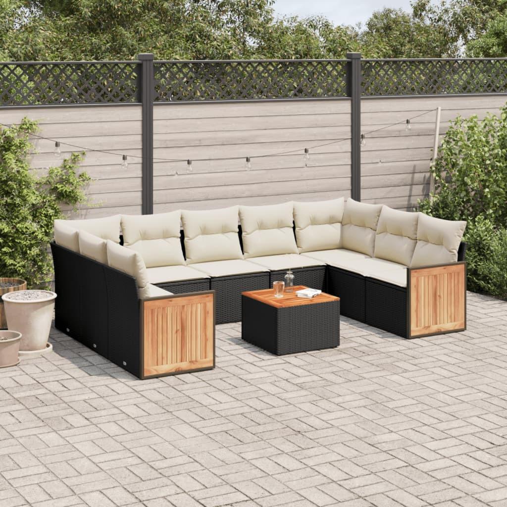 VidaXL Garten sofagarnitur poly-rattan  