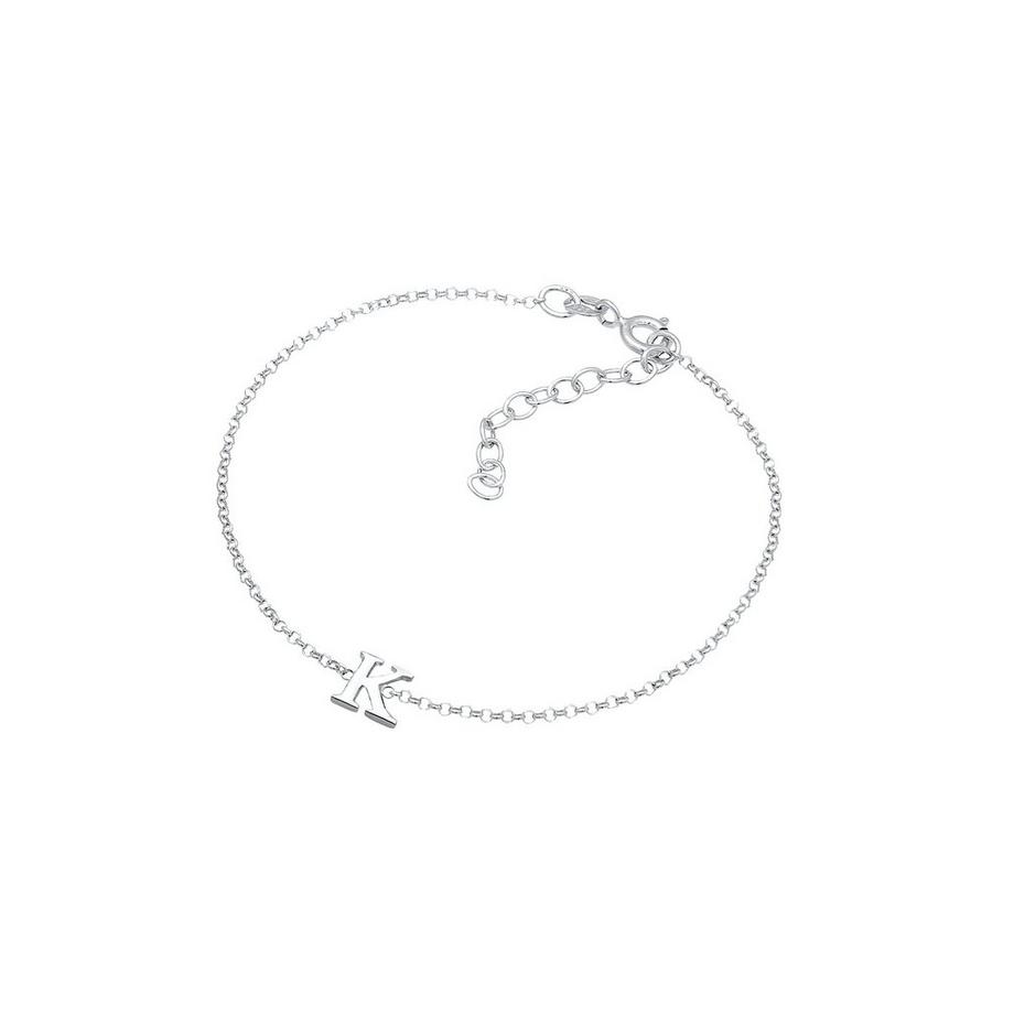 Elli  Armband Buchstaben Initialen Anhänger K 