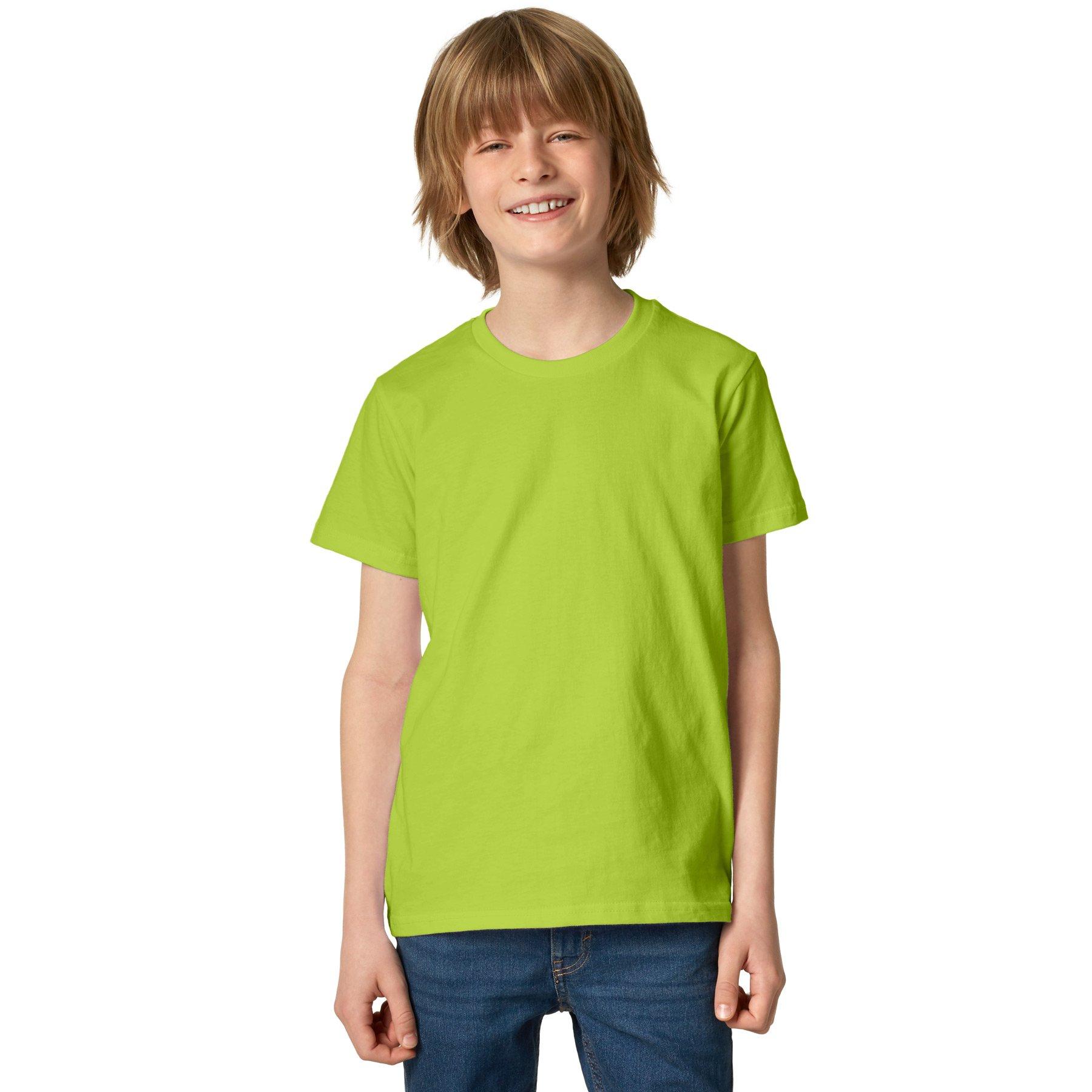 Image of T-shirt Kinder Jungen Hellgrün 104