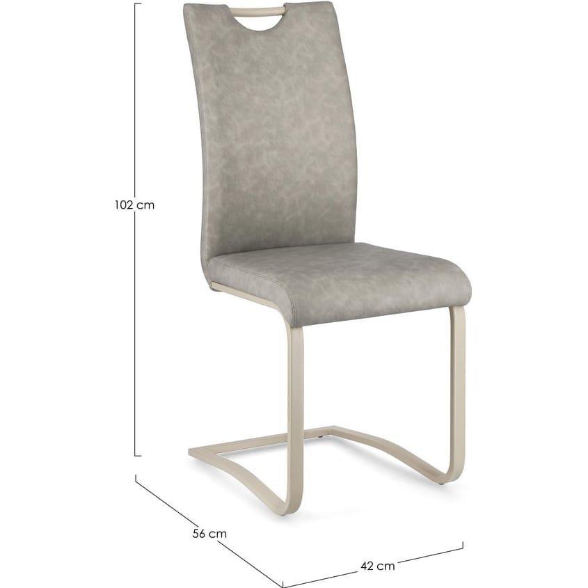 mutoni Chaise Kenneth taupe  