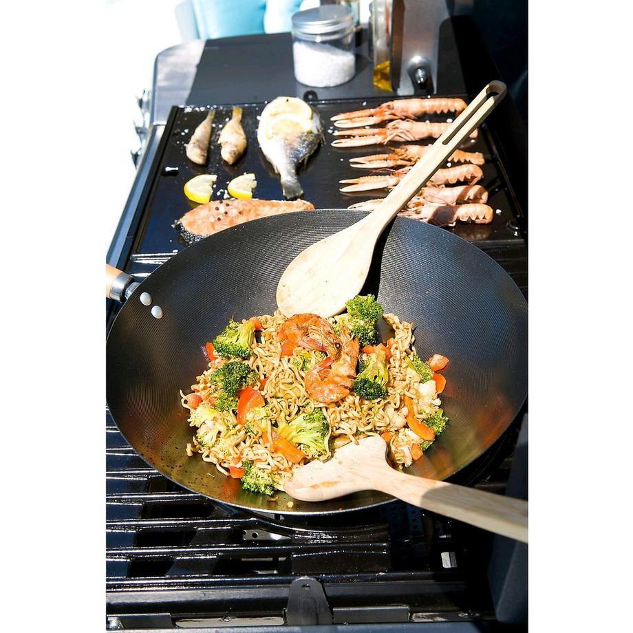 CAMPINGAZ  2000014584 - Modular Wokpfanne mit 2 - teiligem Bambusbesteck 