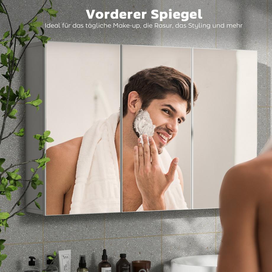 HOMCOM Spiegelschrank  