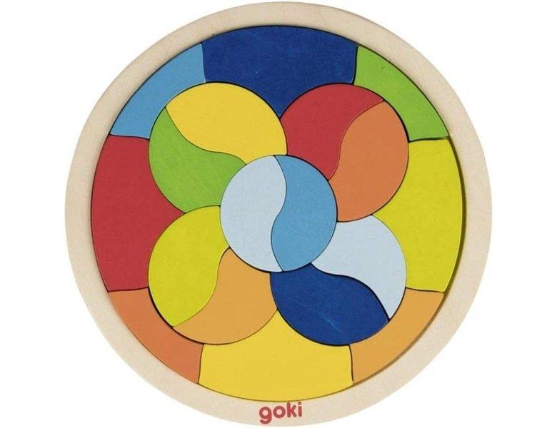 Image of Puzzle Einlegepuzzle Mandala (18Teile)