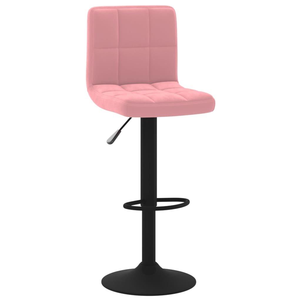 VidaXL Tabouret de bar velours  