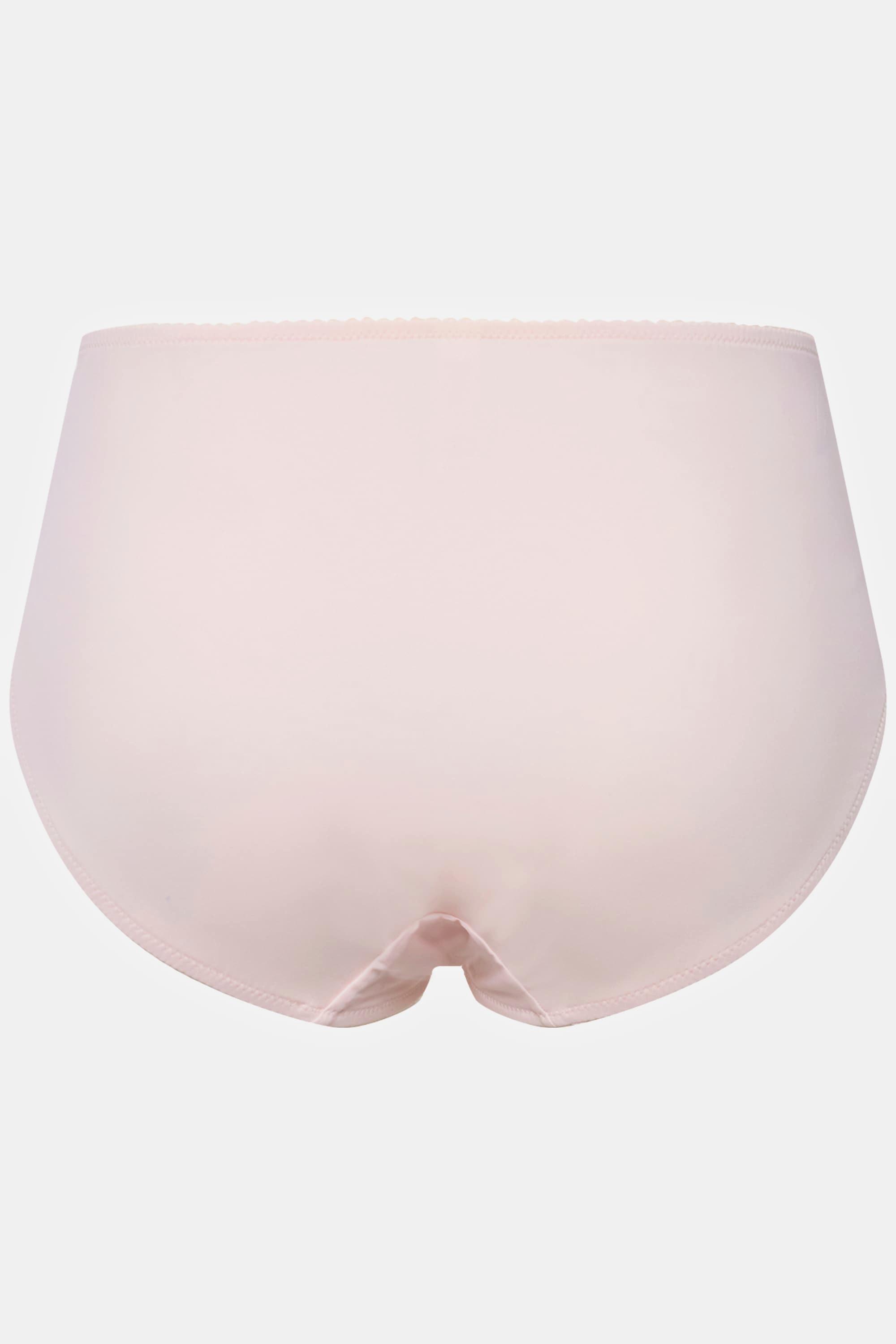 Ulla Popken Slip midi Microfibra pizzo laterale  