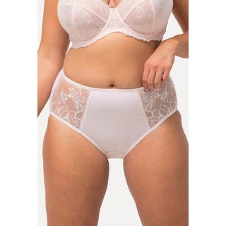 Ulla Popken  Slip midi in microfibra con pizzo laterale 