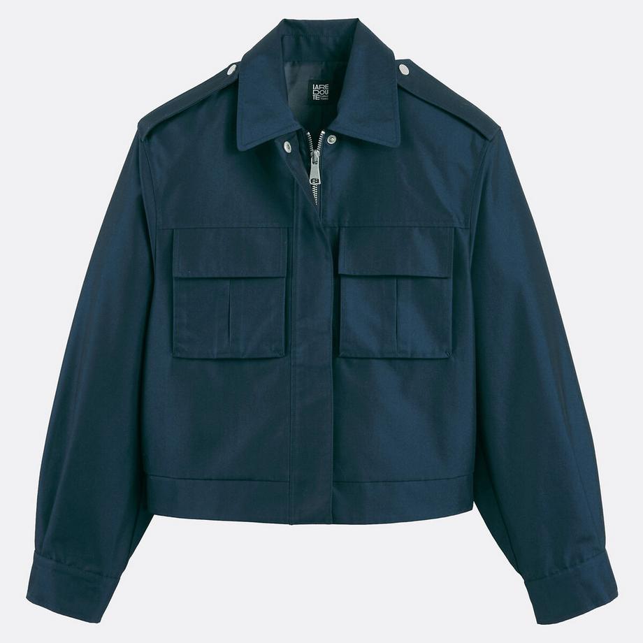 La Redoute Collections Veste courte ample à pattes d'épaules  