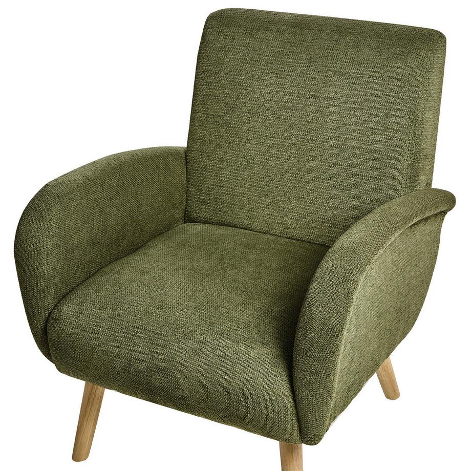 Beliani Sessel aus Stoff Modern PLASSEN  