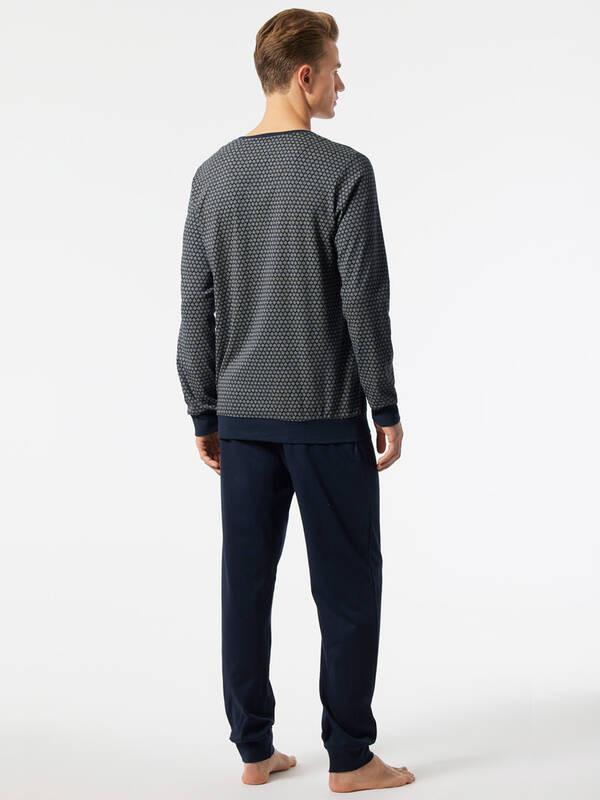 Schiesser Bündchen Pyjama  