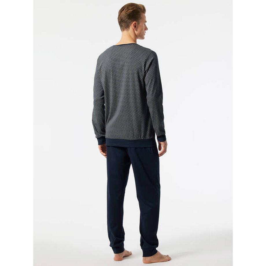 Schiesser Bündchen Pyjama  