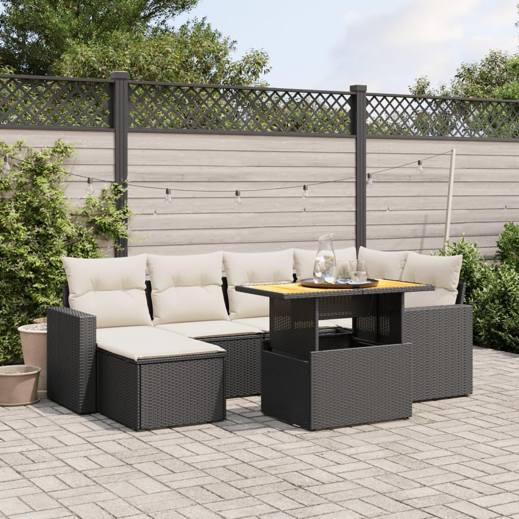 VidaXL Garten sofagarnitur poly-rattan  