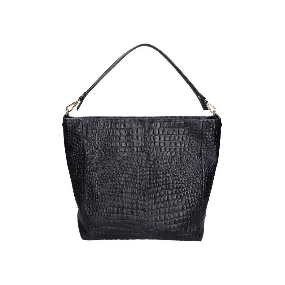 Gave Lux Schultertasche Krokodilgeprägtes Leder  