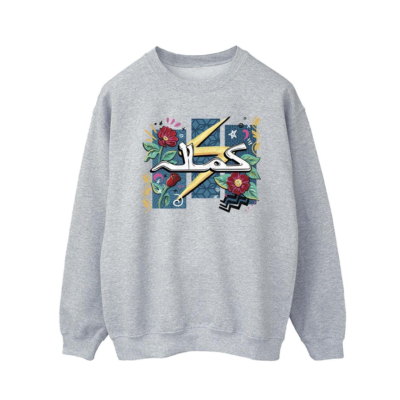 Image of Ms Flower Lightning Sweatshirt Herren Grau M