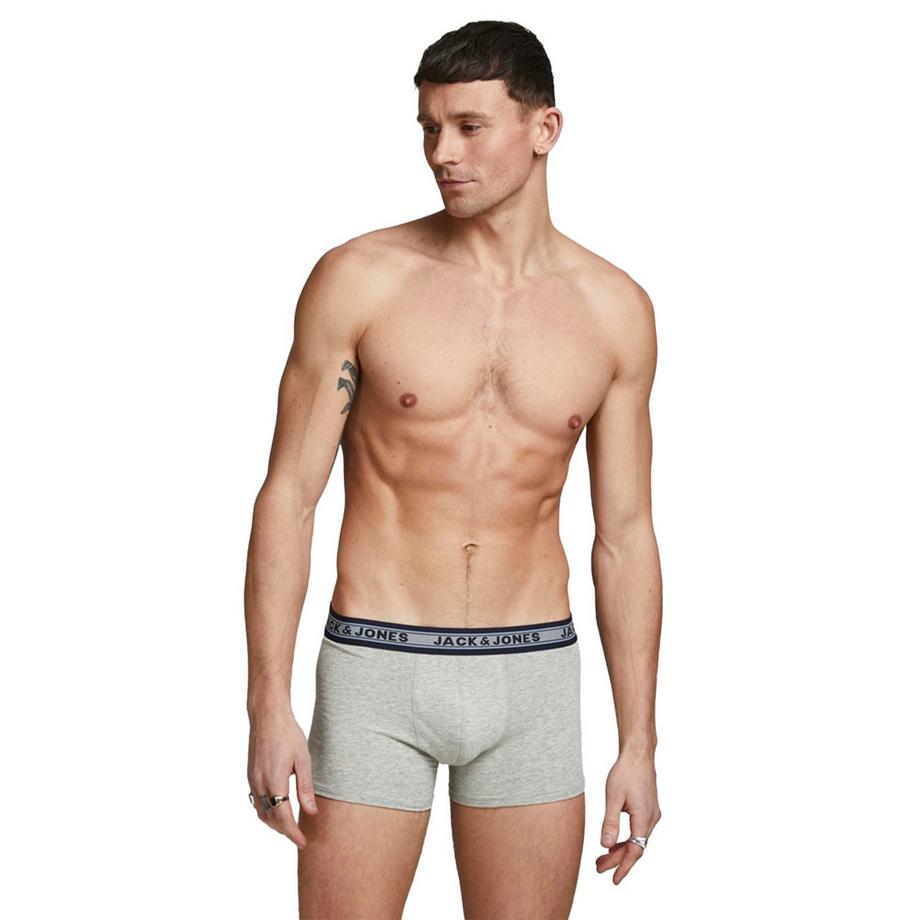 JACK & JONES JACSOLID Stretch Boxershorts 10er Pack  