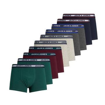 Boxer Uomini Confezione da 10 Stretch-JACSOLID