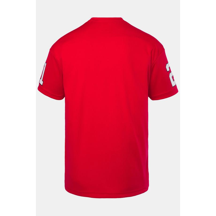 Sthuge T-shirt Oversized Manches Courtes Imprimé Football  