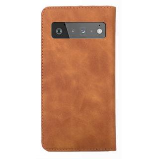 Cover-Discount  Google Pixel 6 Pro - Etui à rabat vintage coque noir 