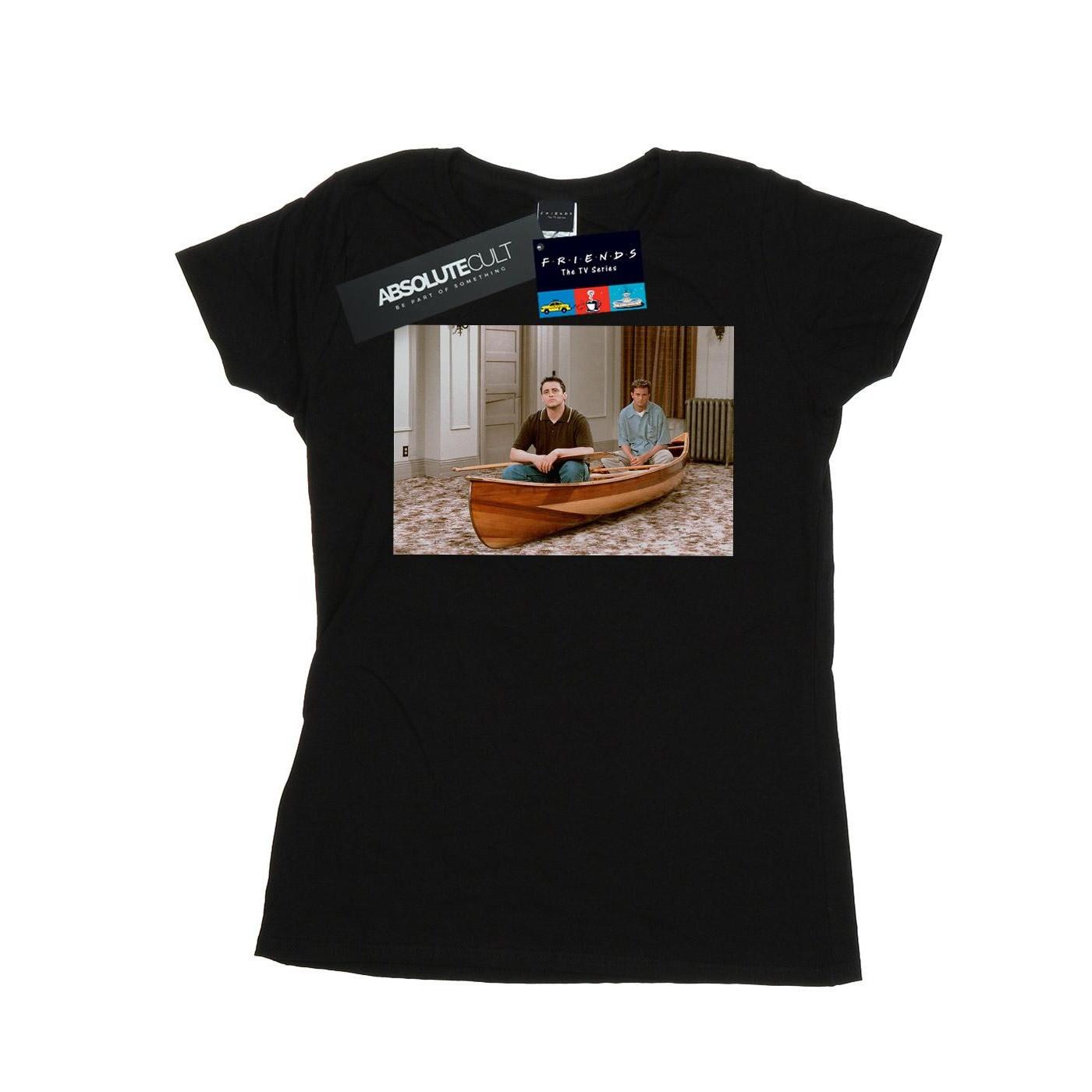 Image of Boat Photo Tshirt Damen Schwarz XXL