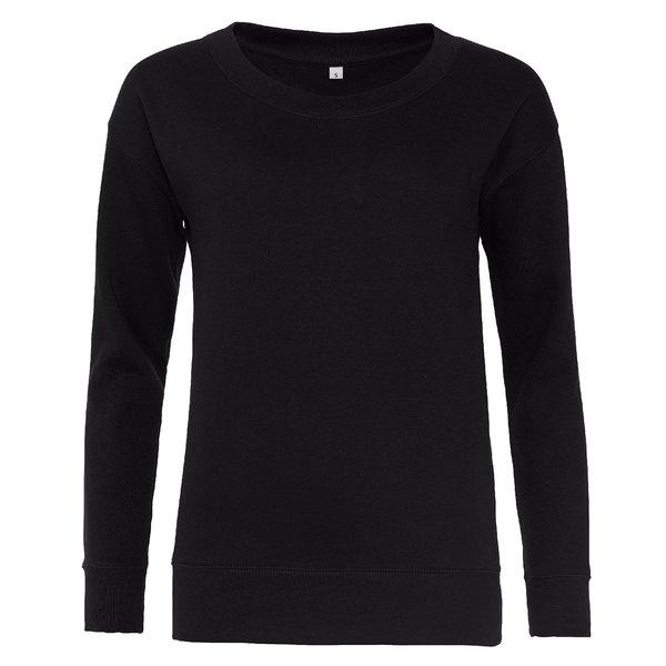 Image of Girlie Pullover Damen Schwarz S