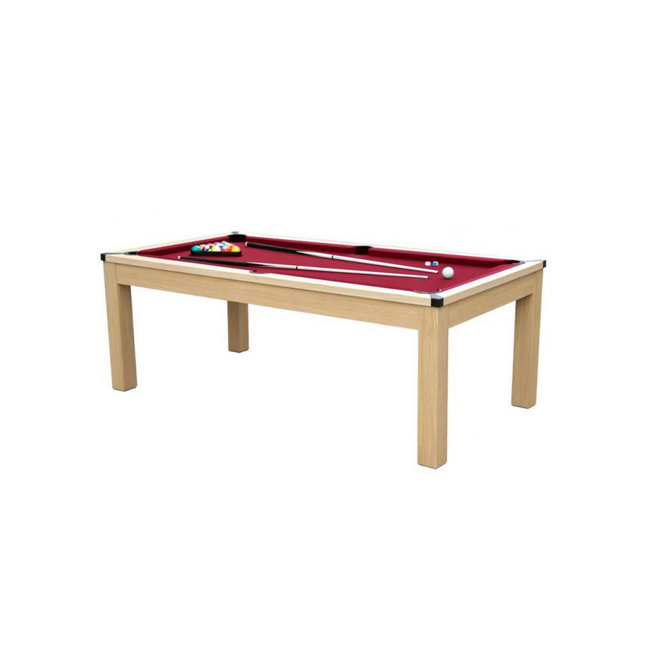 Vente-unique  Multifunktionstisch Billard Tischtennis 3 BALTHAZAR 