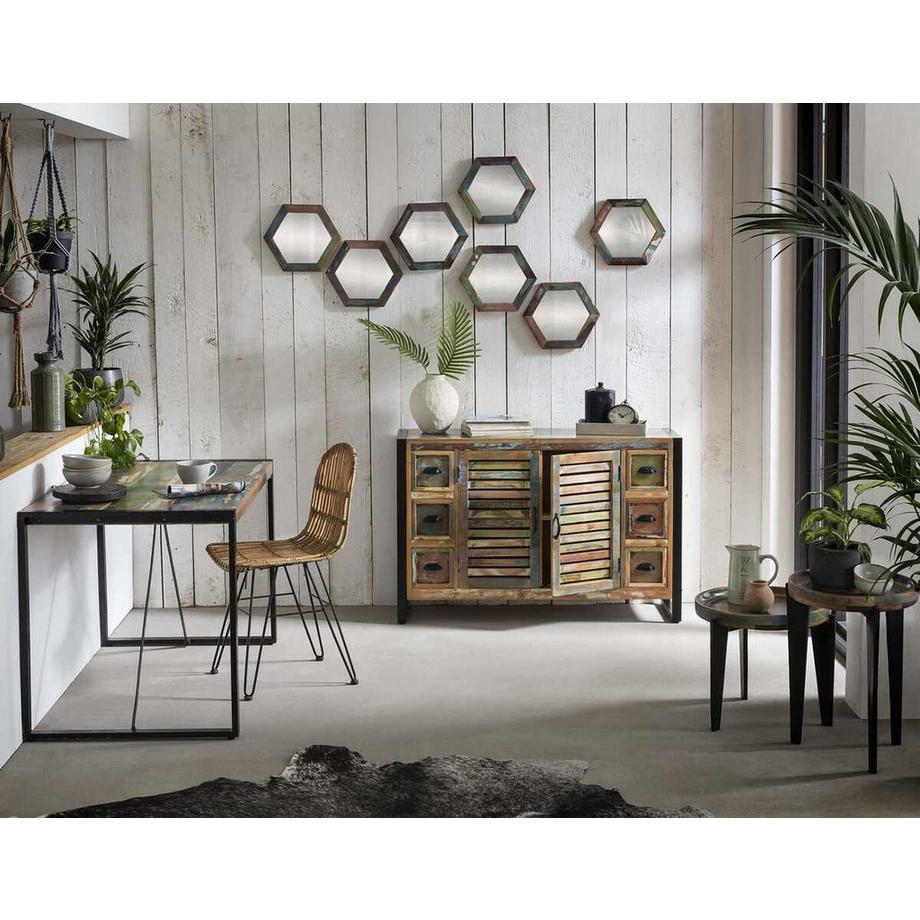 mutoni Tavolo da pranzo Fume 120x70  