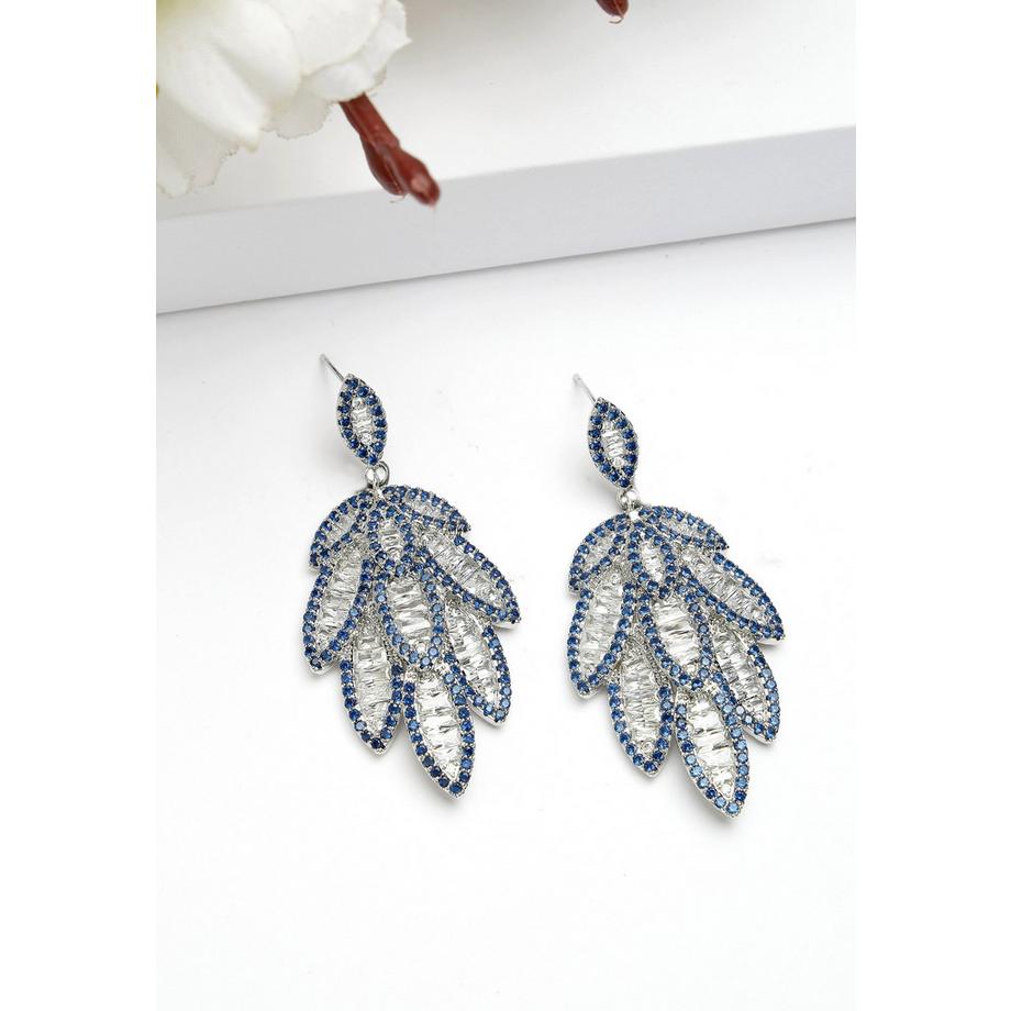 AVANT-GARDE PARIS  Diva Kollektion Weidenblatt-Hängeohrringe 