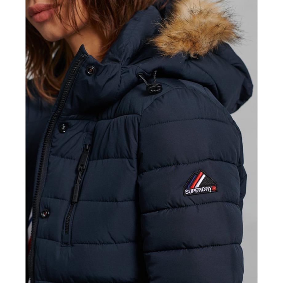 Superdry Fuji Piumino Classico con Ecopelliccia  