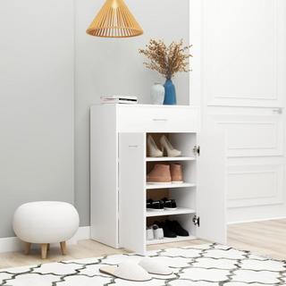 VidaXL Armoire à chaussures bois d'ingénierie  