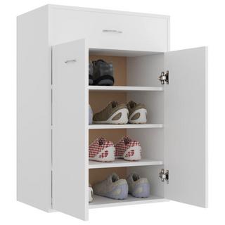 VidaXL Armoire à chaussures bois d'ingénierie  