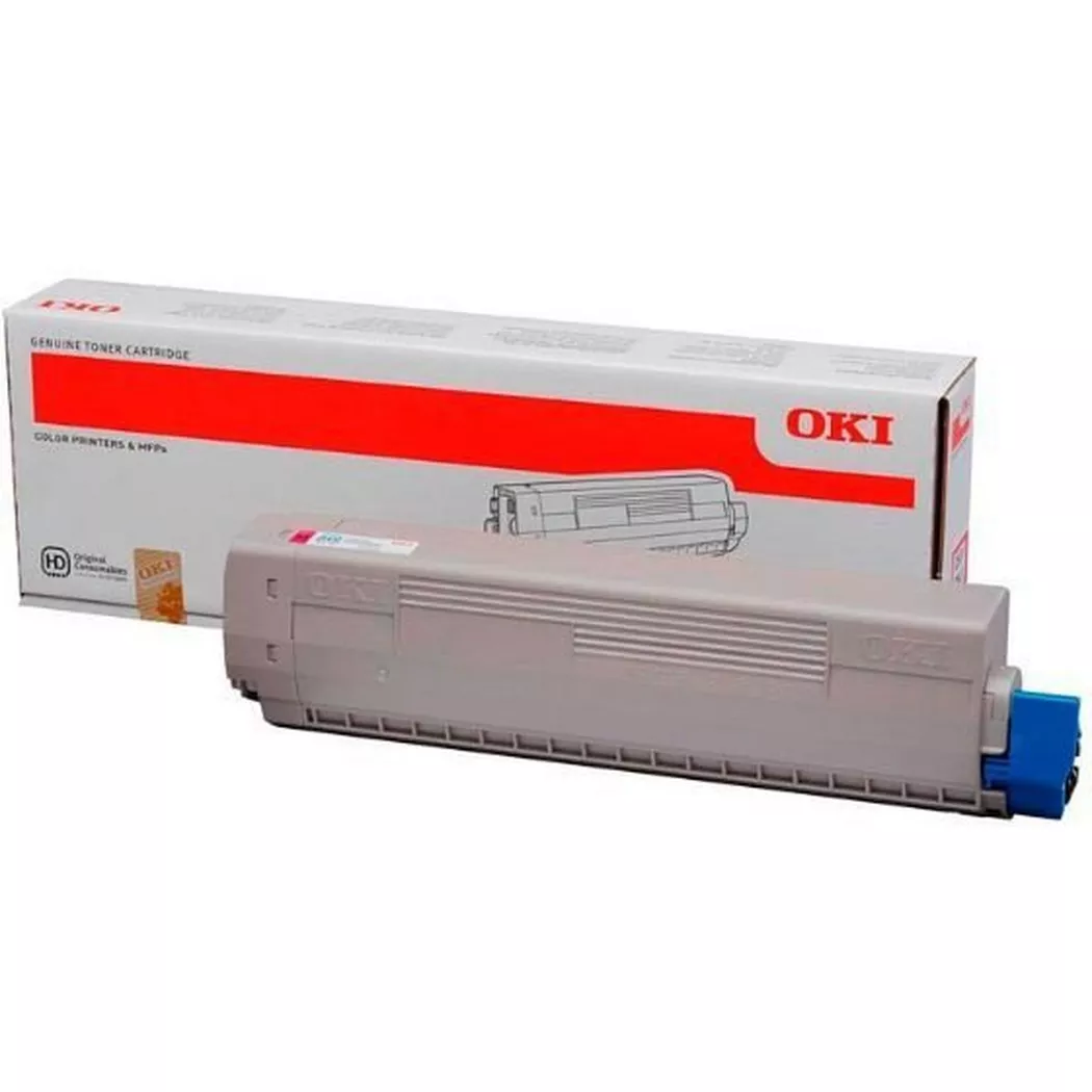 OKI – Toner magenta 44844506 C831/C841 10’000 Seiten, Grau, One Size