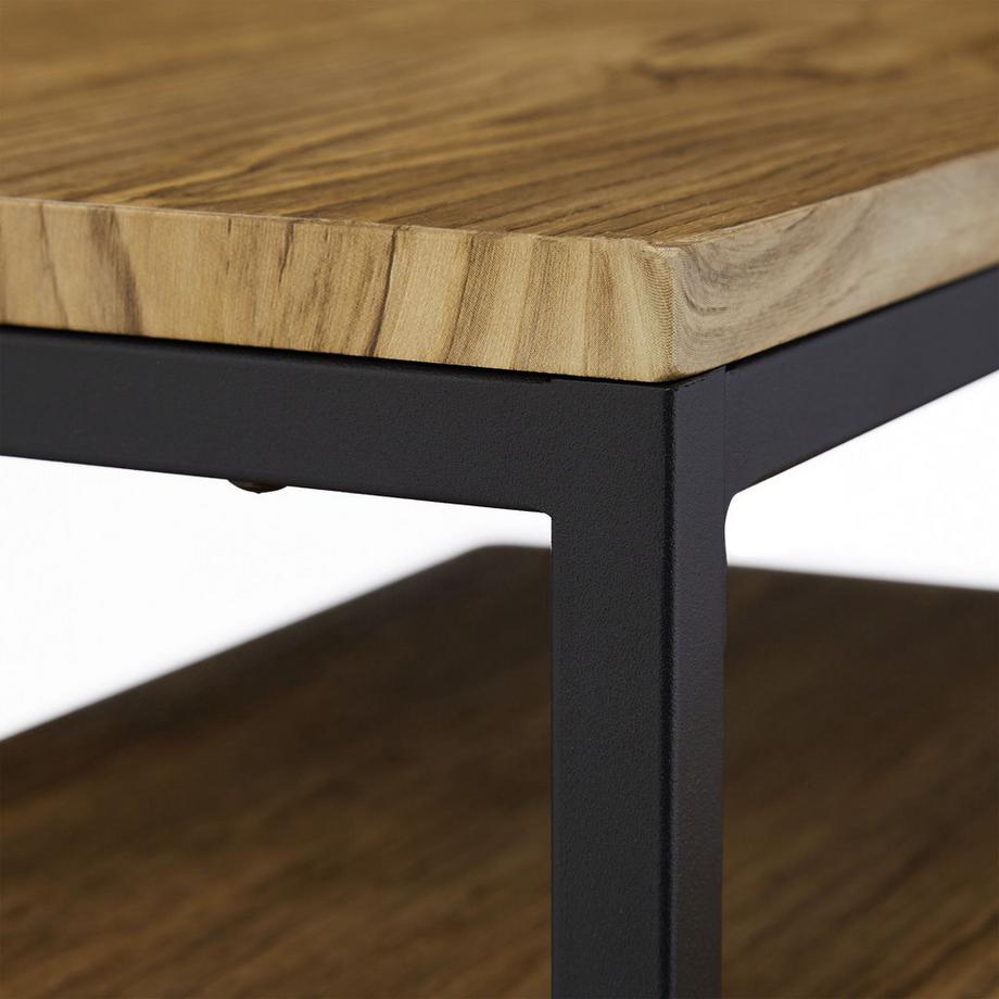 B2X 2er-Set Couchtische in Holzoptik  