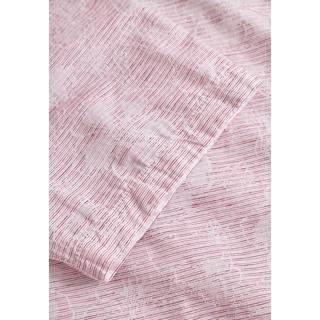 Colours & Sons Camicia Jacquard Fiori Maniche Corte  