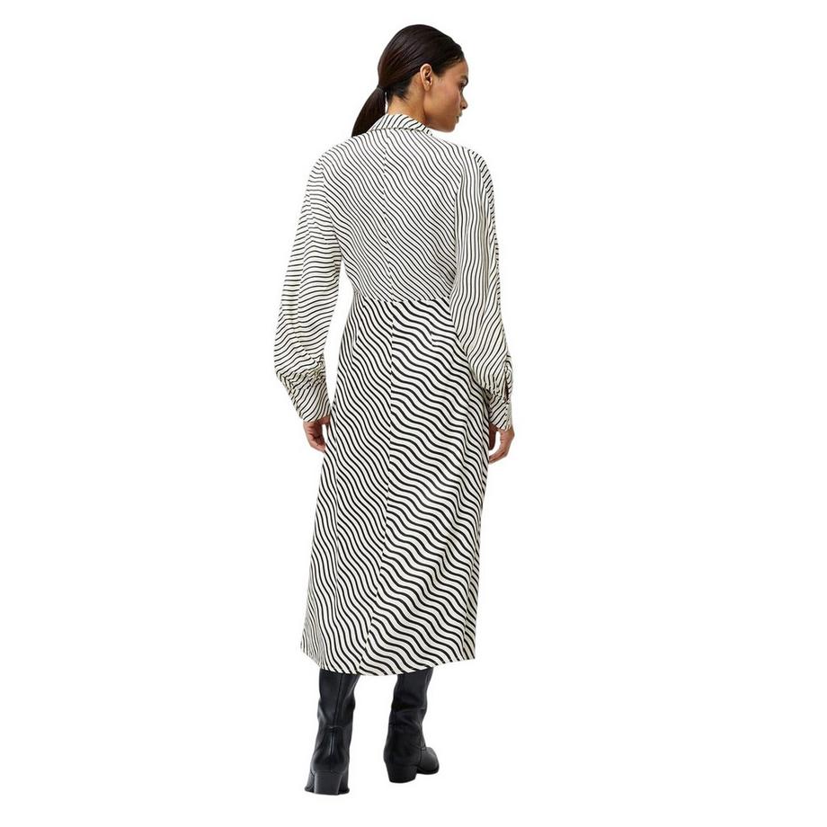 FRENCH CONNECTION Robe Milongue Motiftyle À Rayures Candice  
