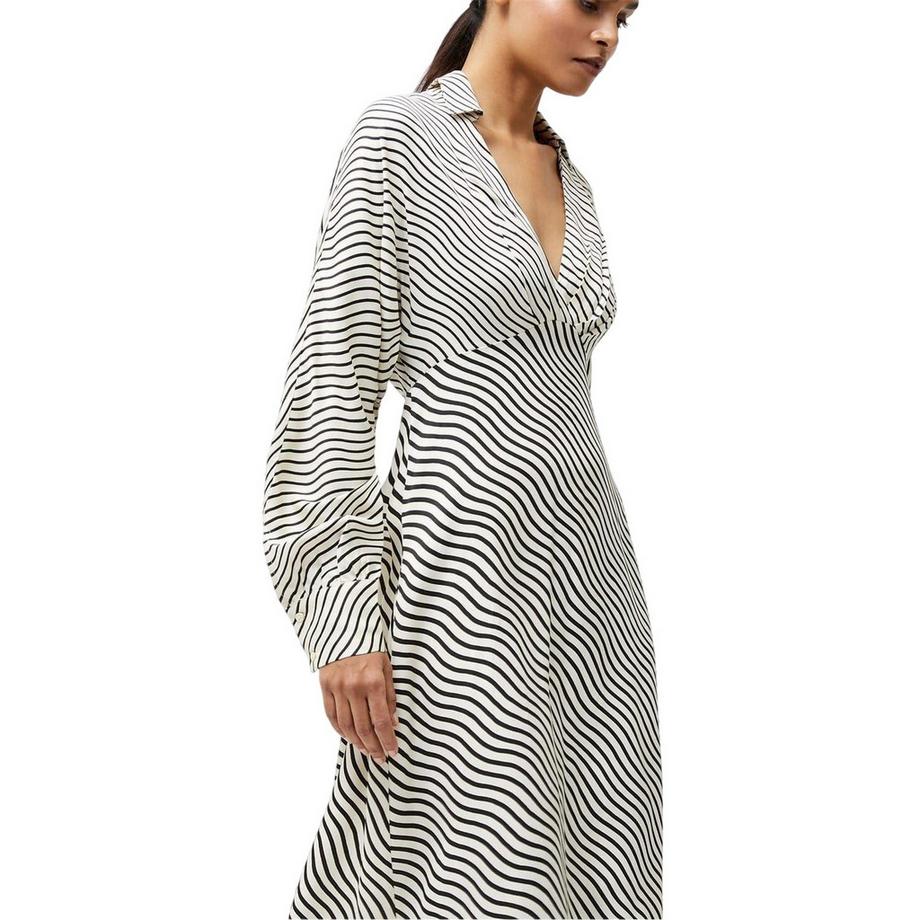 FRENCH CONNECTION Robe Milongue Motiftyle À Rayures Candice  