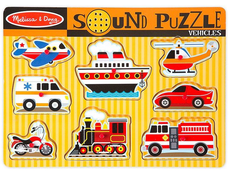 Image of Puzzle Fahrzeuge mit Sound (8Teile)