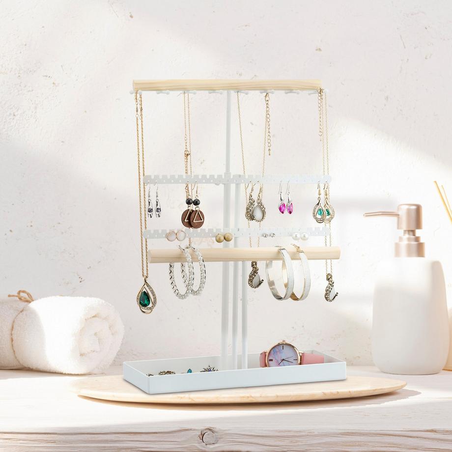 B2X  Höhenverstellbarer T-förmiger Schmuckständer 