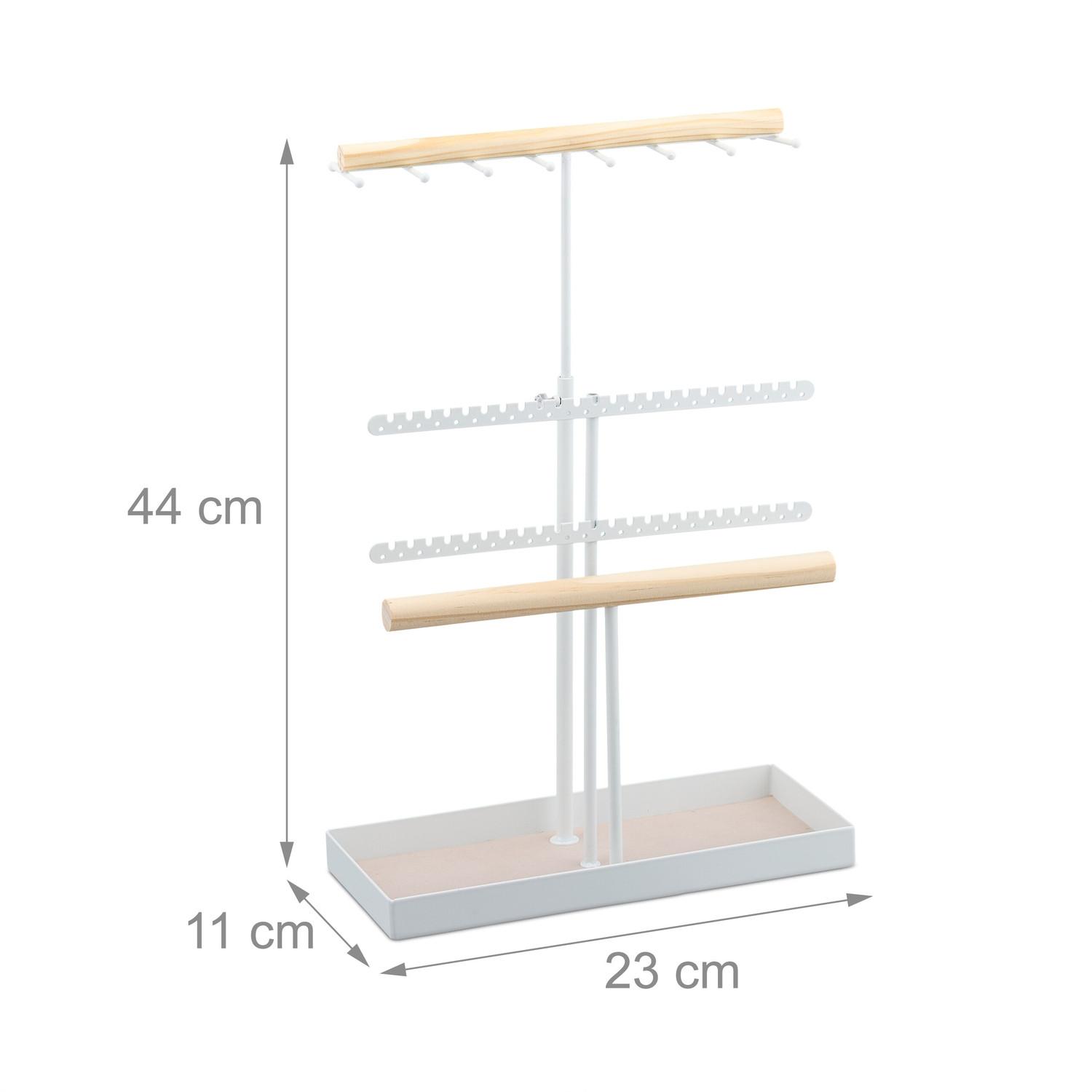 B2X  Höhenverstellbarer T-förmiger Schmuckständer 
