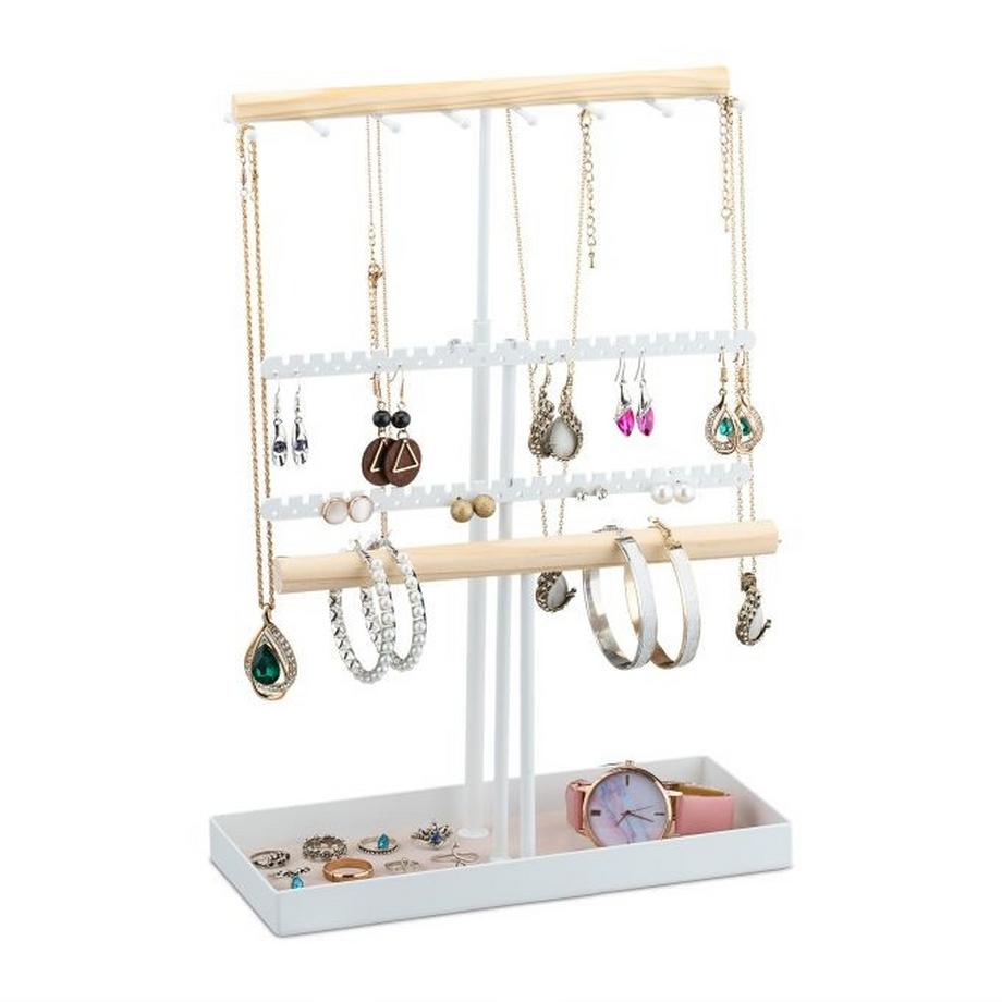 B2X  Höhenverstellbarer T-förmiger Schmuckständer 