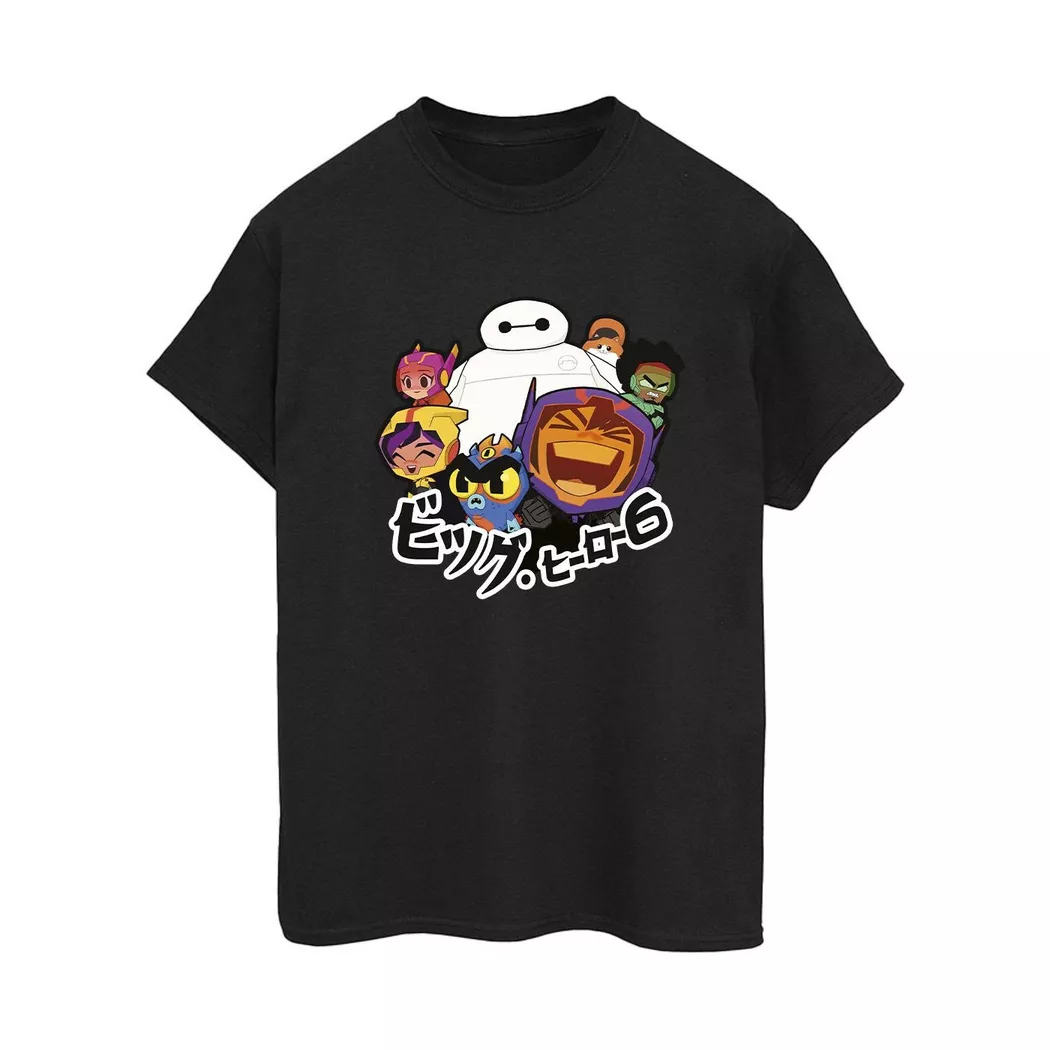 Disney - Big Hero 6 TShirt, für Damen, Schwarz, Größe XL