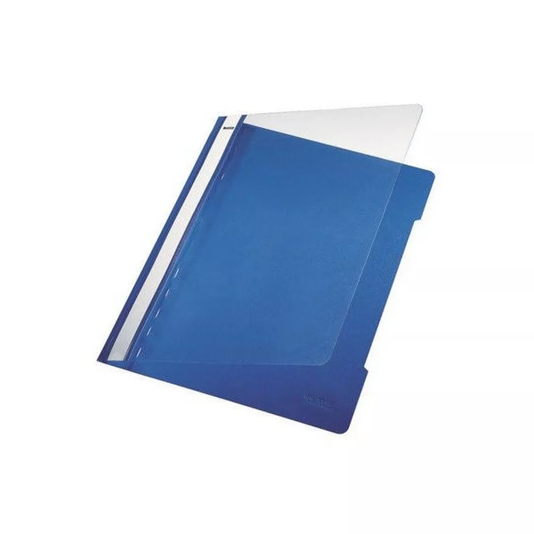 Leitz Standard Plastic File A4 Blue (25) report cover PVC